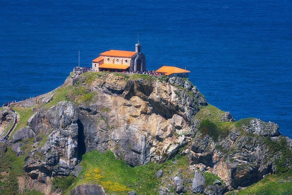 San juan de Gaztelugatxe nei Paesi Baschi — Foto Stock