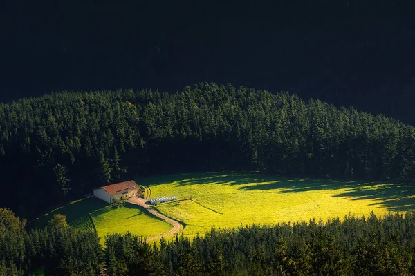 Caserio near Oiz Mountain in Basque Country — Stock Photo, Image