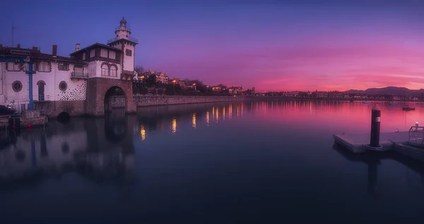 Getxo Arriluze 全景 — 图库照片