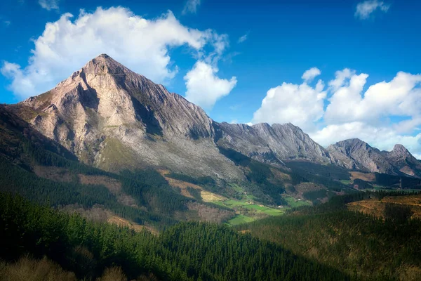 Berge Des Baskenlandes Naturpark Urkiola — Stockfoto