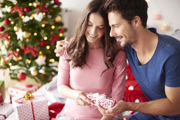 Esposa y marido en casa — Foto de Stock