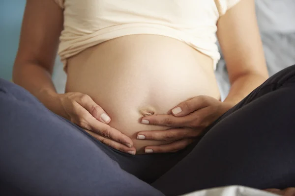 Future mother, pregnant woman — Stock Photo, Image