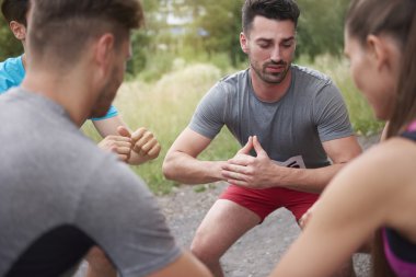 maraton sırasında insanlar 