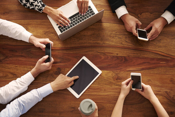 Modern technology using in business 