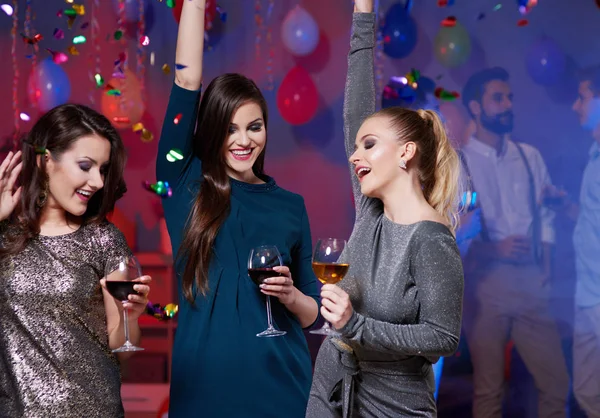 Friends have fun at party — Stock Photo, Image