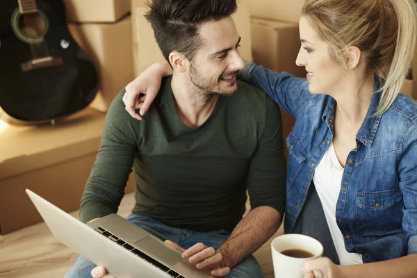 Beautiful loving couple — Stock Photo, Image