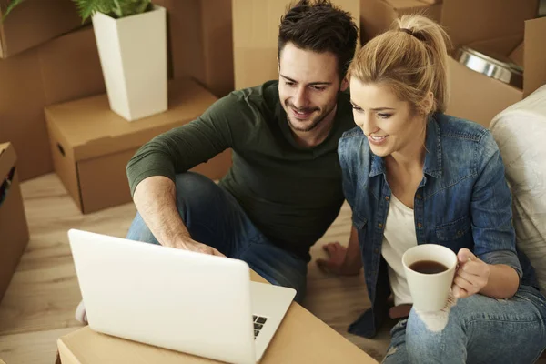 Hermosa pareja amorosa — Foto de Stock