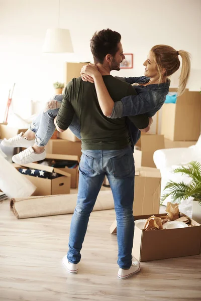 Hermosa pareja amorosa — Foto de Stock