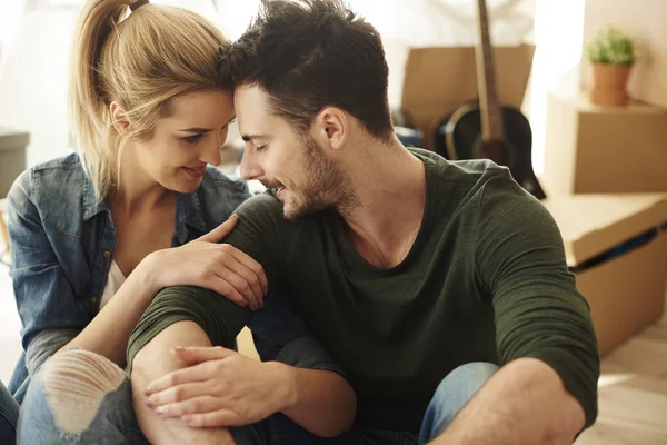 Hermosa pareja amorosa —  Fotos de Stock