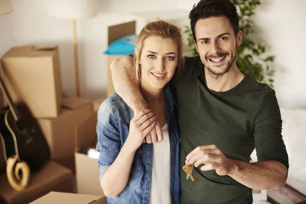 Schönes Liebespaar — Stockfoto