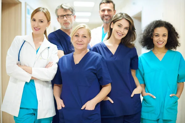 Cheerful and professional doctors — Stock Photo, Image