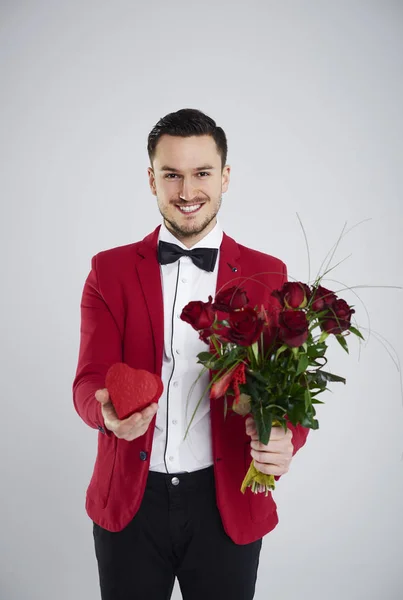 Man making propose — Stock Photo, Image