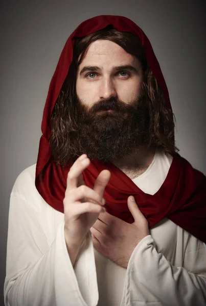 Jesus en bendita túnica — Foto de Stock
