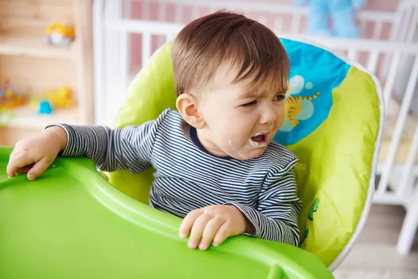 Baby meal time — Stock Photo, Image