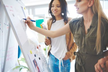 çalışma iki iş kadınları