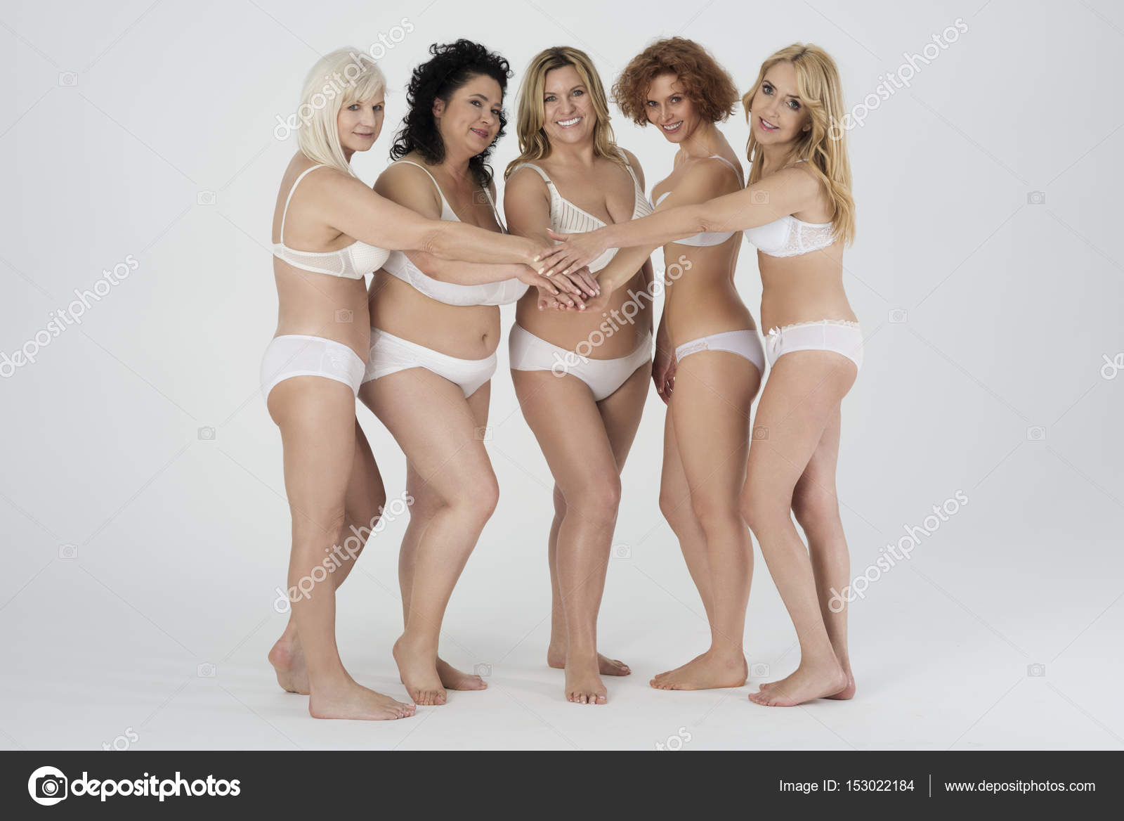 Women in classic lingerie Stock Photo by ©gpointstudio 153022184 photo