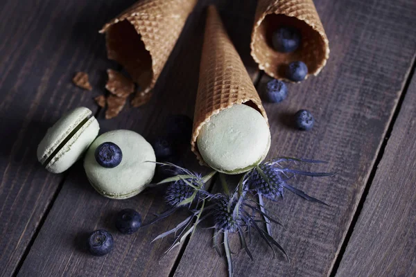 Tasty french macarons — Stock Photo, Image