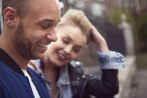 Close up of enthusiastic couple — Stock Photo, Image