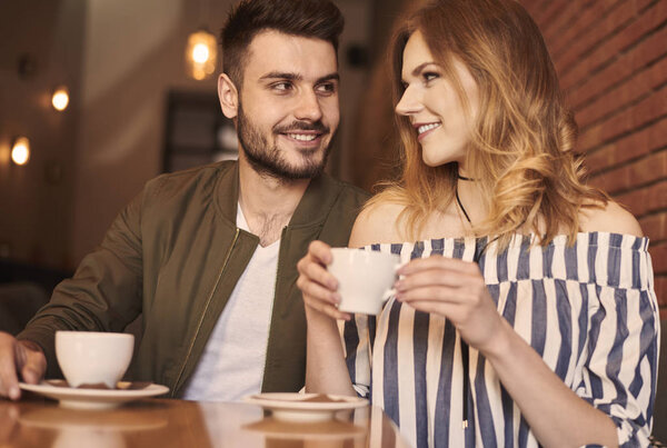 affectionate young couple 