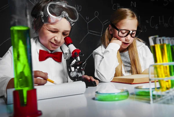 iki küçük bilim adamları