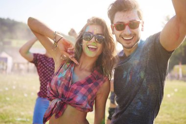 arkadaşlar holi Festivali