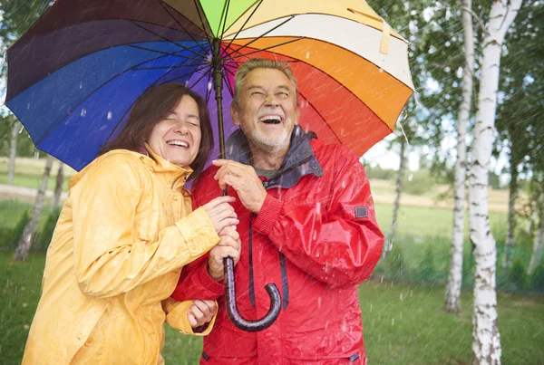 Felice coppia adulta — Foto Stock