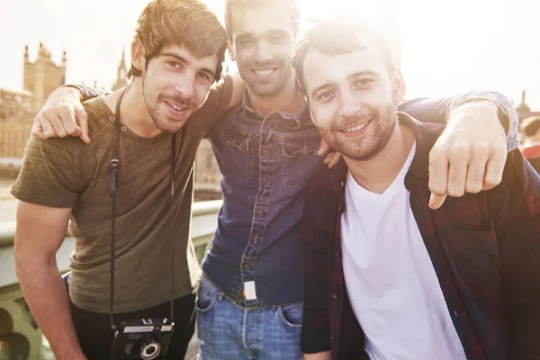 Mutlu arkadaş birlikte vakit