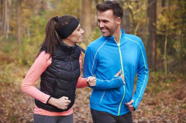 Koşu bizim ortak hobi olduğunu