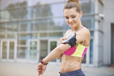 Sportif kadın müzik 