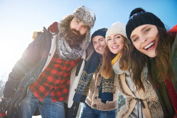 Portrait of group of friends — Stock Photo, Image