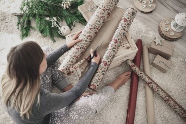 Kadın kesme ambalaj kağıdı 