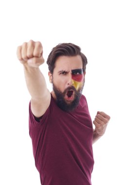 Alman fan maç puanı hakkında iyi hissediyorum