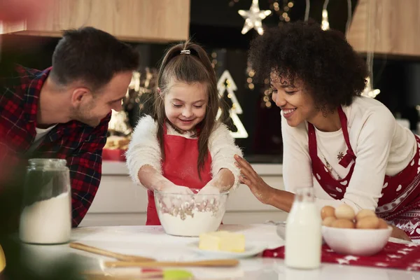 Están Contentos Hacer Galletas — Foto de Stock