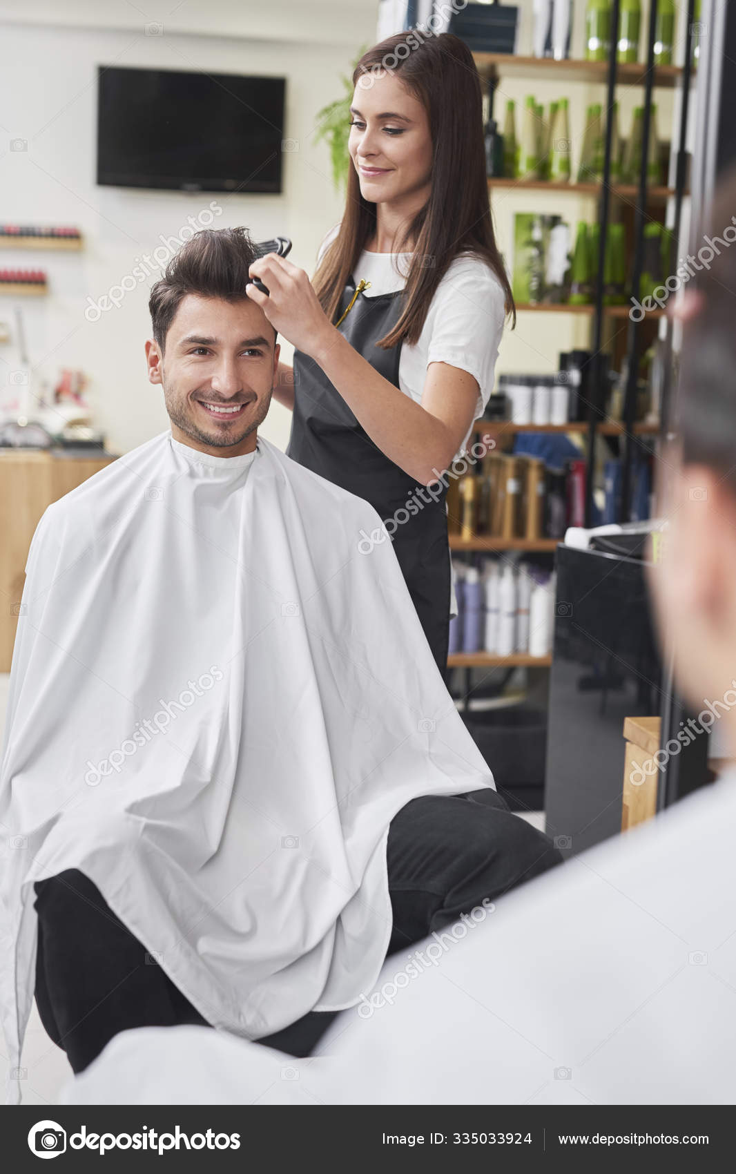 Hairdressers At Work