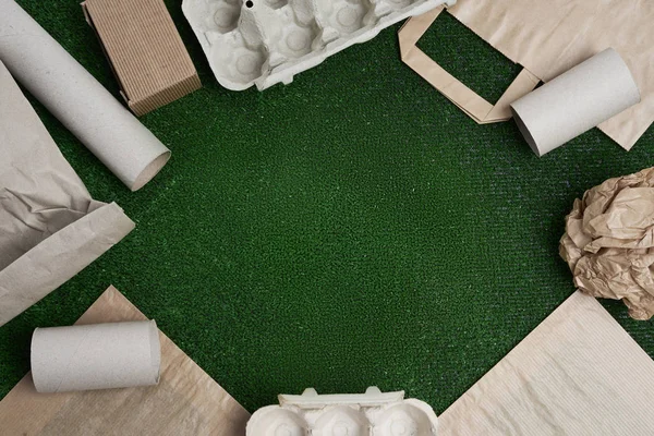 Different kind of paper for recycling  