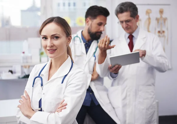 Consultas Com Médicos Retrato Médico Feminino — Fotografia de Stock