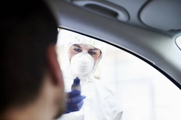 Controle Carro Para Verificar Temperatura — Fotografia de Stock