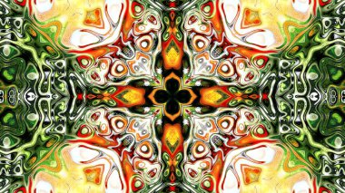 Soyut, geometrik renkli arkaplan dokusu. Şenlik dekorasyonu. Kaleydoskop.