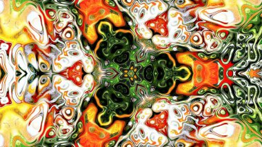 Soyut, geometrik renkli arkaplan dokusu. Şenlik dekorasyonu. Kaleydoskop.