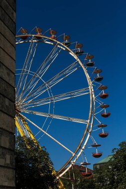 Almanya, Dresden 'deki dönme dolabın manzarası