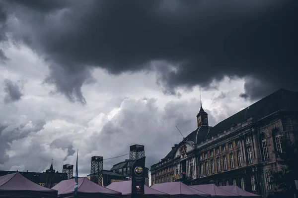 Almanya Nın Dresden Kentinin Manzaralı Manzarası — Stok fotoğraf