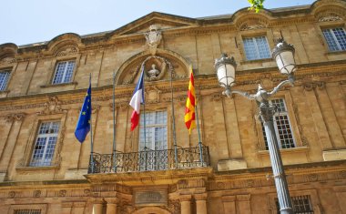 Aix-en-Provence, Fransa 'da açık hava pazarı