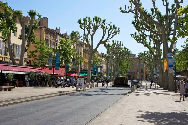 Outdoor Market Aix Provence France — 스톡 사진