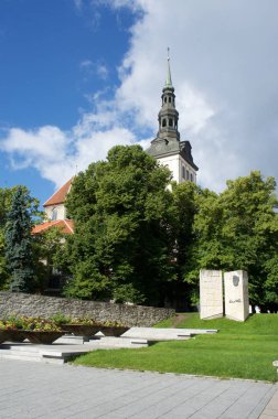 Estonya 'nın ilginç başkenti Talinn' deki Aziz Nicholas Kilisesi
