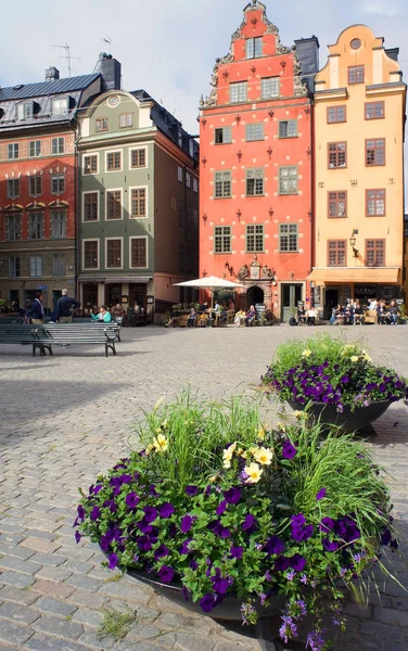 Gamla Stan, Stockholm 'ün renkli eski kasabası.