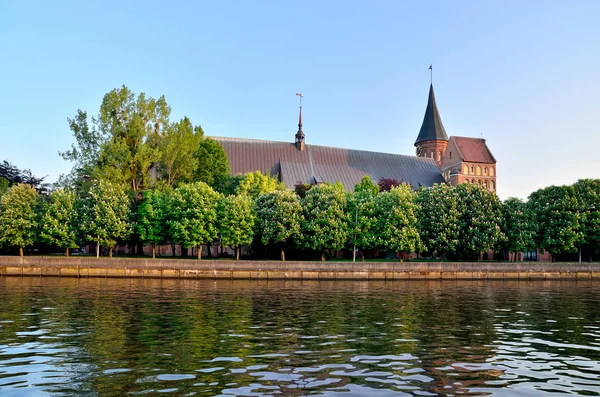 Katedry św na wyspie Kneiphof. Kaliningrad, dawniej K — Zdjęcie stockowe