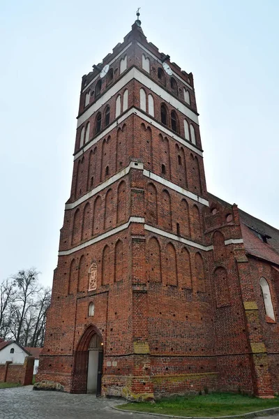 Iglesia San Jorge Victorioso Antigua Iglesia Friedland Fundada 1313 Pravdinsk — Foto de Stock