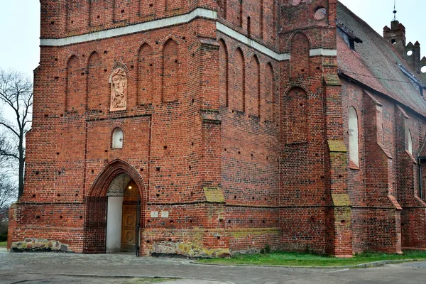 Igreja São Jorge Vitorioso Antiga Igreja Friedland Fundada 1313 Pravdinsk — Fotografia de Stock