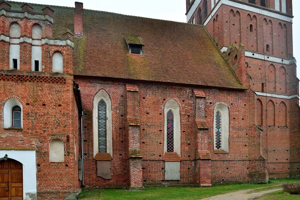 Kostel Jiří Vítězný Dříve Friedlandský Kostel Založený Roce1313 Pravdinsk Dříve — Stock fotografie