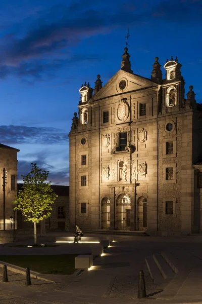 La Santa Square, Avila, Spanje — Stockfoto